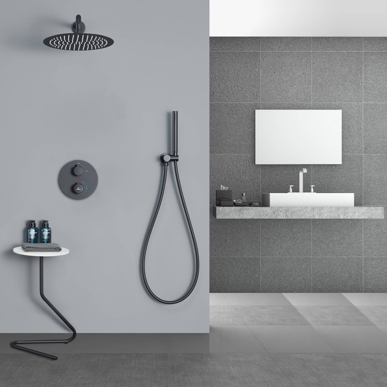 38℃ Thermostatic Shower Mixer