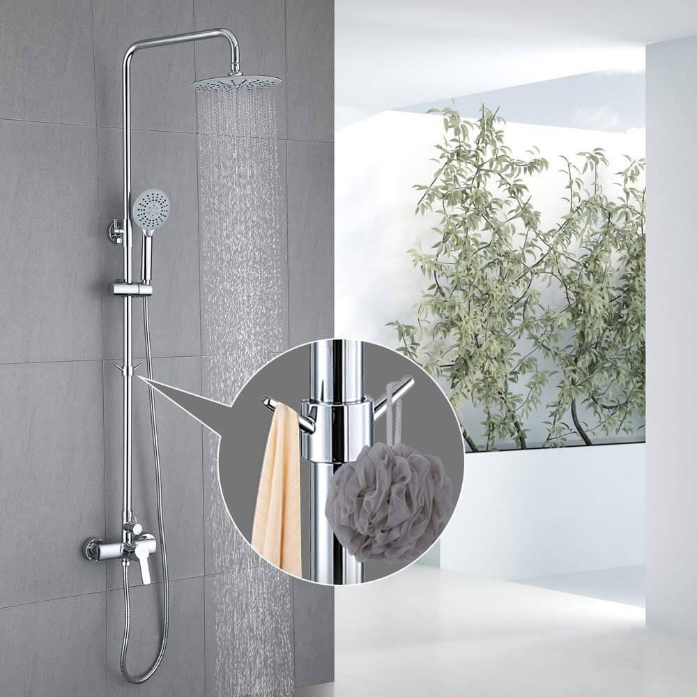 HOMELODY 3 Function Shower Sets with 9" Overhead Shower - roxiedaisyuk